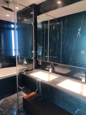 Kitchen in 3 BHK Apartment at Lodha Trump Tower, Worli – for Rent