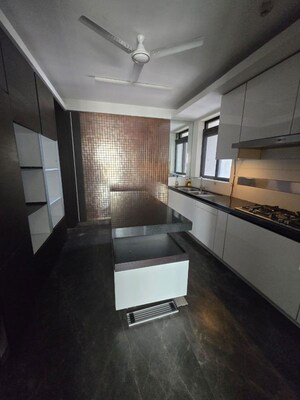 Kitchen in 4 BHK Apartment at Lodha Trump Tower, Worli – for Rent