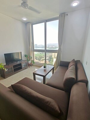 Team Area in 2 BHK Apartment at Hiranandani Atlantis, Powai – for Rent
