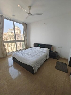 Bedroom in 2 BHK Apartment at Hiranandani Atlantis, Powai – for Rent