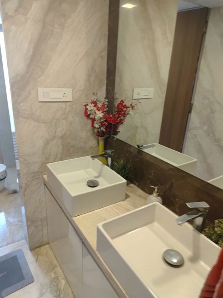 Bathroom, dosti-group-imperia 4 Bedroom 1700 Sq.Ft. Apartment In Manpada Thane 10356091