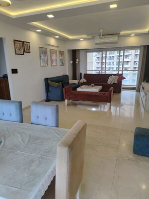Living Room in 4 BHK Apartment at Dosti Group Imperia, Manpada – for Sale