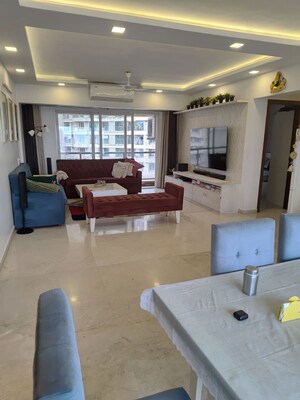 Living Room in 4 BHK Apartment at Dosti Group Imperia, Manpada – for Sale