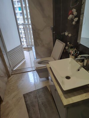 Attached Bathroom in 4 BHK Apartment at Dosti Group Imperia, Manpada – for Sale