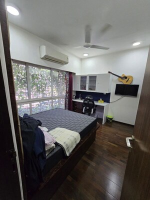 Bedroom in 3 BHK Apartment at Omkar Meridia, Kurla West – for Rent
