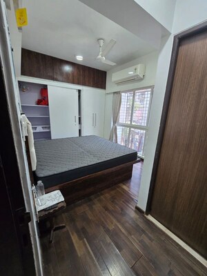 Balcony in 3 BHK Apartment at Omkar Meridia, Kurla West – for Rent