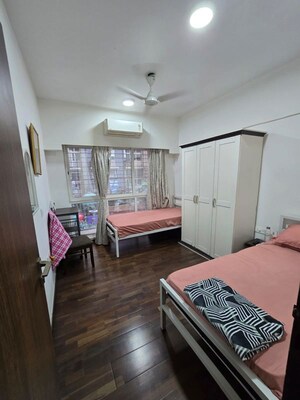 Bedroom in 3 BHK Apartment at Omkar Meridia, Kurla West – for Rent