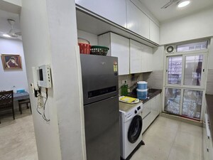Kitchen in 3 BHK Apartment at Omkar Meridia, Kurla West – for Rent