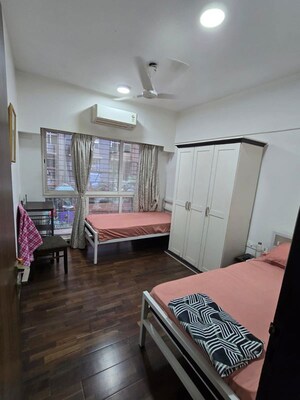 Bedroom in 3 BHK Apartment at Omkar Meridia, Kurla West – for Rent