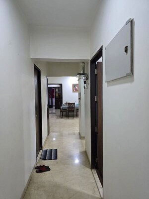 Building Lobby in 3 BHK Apartment at Omkar Meridia, Kurla West – for Rent