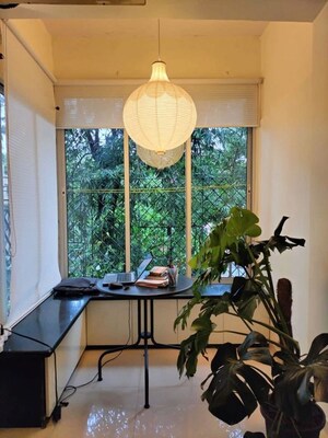 Living Room in 1 BHK Apartment at Lokhandwala Vrundavan CHS, Worli – for Rent