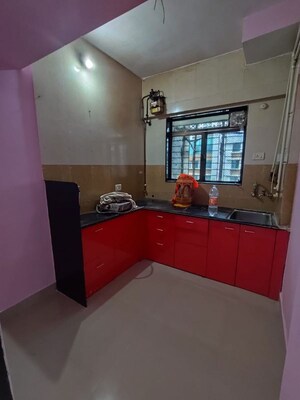 Kitchen in 2 BHK Apartment at Sonal Laxmi CHS, Ghodbunder Road – for Rent