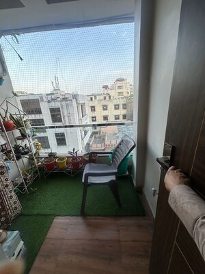 Balcony in 4 BHK Apartment at Shree Urban Crown, Modi Nagar – for Rent