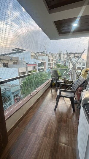 Balcony in 4 BHK Apartment at Shree Urban Crown, Modi Nagar – for Rent
