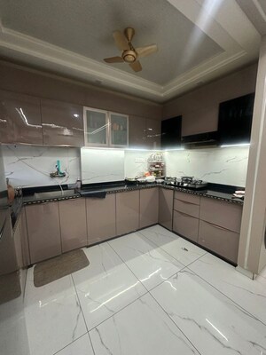 Kitchen in 4 BHK Apartment at Shree Urban Crown, Modi Nagar – for Rent