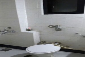 Bathroom in 2 BHK Apartment at Hiranandani Estate Broadway, Ghodbunder Road – for Rent