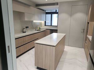 Kitchen in 5 BHK Apartment at Lodha Trump Tower, Worli – for Rent