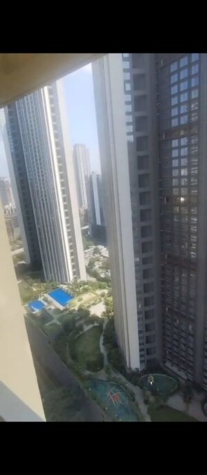 Building Lobby in 4 BHK Apartment at Runwal Sanctuary, Mulund West – for Sale