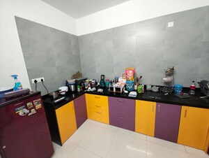 Team Area in 2 BHK Apartment at Rama Fusion Towers, Hinjewadi – for Rent