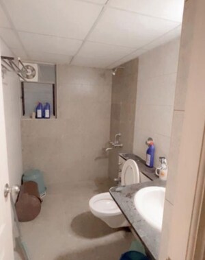 Bathroom in 3 BHK Apartment at Orchid Lakeview, Bellandur – for Rent