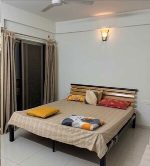 Bedroom in 3 BHK Apartment at Orchid Lakeview, Bellandur – for Rent