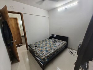 Bedroom in 2 BHK Apartment at Rama Fusion Towers, Hinjewadi – for Rent