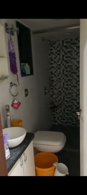 Bathroom in 2 BHK Apartment at Sandesh Nagar – for Rent
