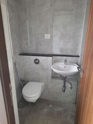 Bathroom in 1 BHK Apartment at Sheth Irene, Malad West – for Rent