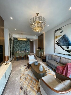 Living Room in 3 BHK Apartment at Prestige Jasdan Classic, Mahalaxmi – for Rent