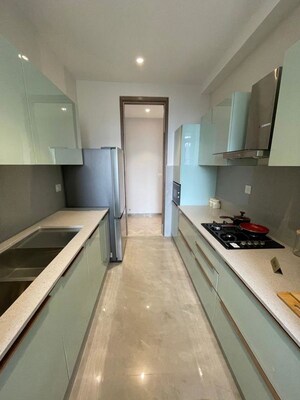 Kitchen in 3 BHK Apartment at Prestige Jasdan Classic, Mahalaxmi – for Rent