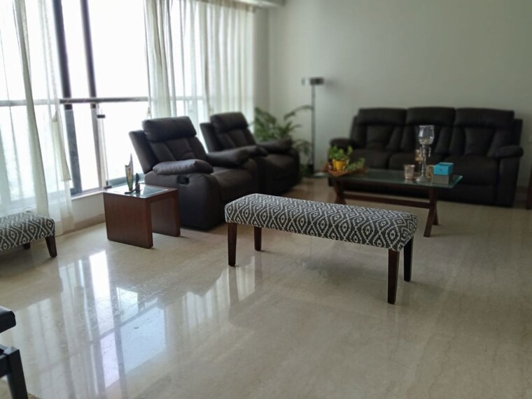 Living Room, celestia-spaces 3.5 Bedroom 14000 Sq.Ft. Apartment In Parel Mumbai 10356376