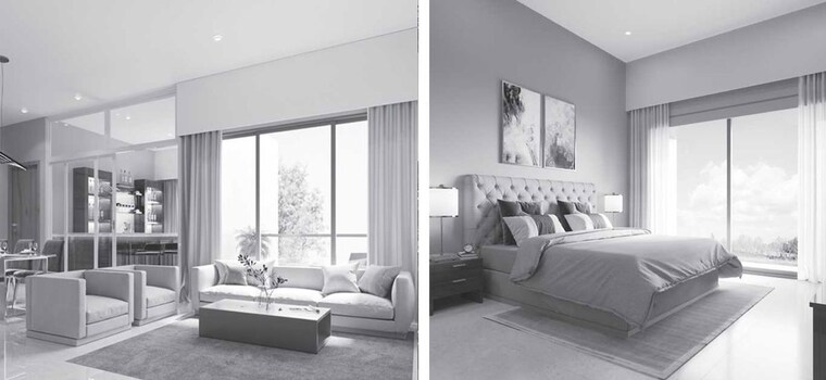 Bedroom, mantra-mirari 3 Bedroom 1180 Sq.Ft. Apartment In Koregaon Park Pune 10356462