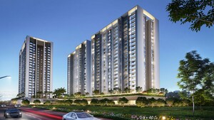 3 BHK Apartment – Exterior View View at Mantra Mirari, Koregaon Park - for Sale