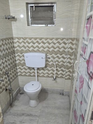 Bathroom in 1 BHK Builder Floor at Nayabad – for Rent