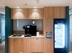 Kitchen in  Office Space at Vijay Nagar – for Rent