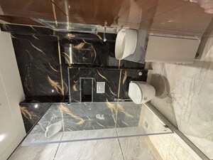 Kitchen in 3 BHK Builder Floor at Shivalik Colony – for Rent