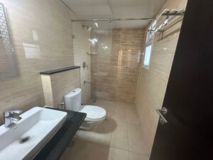 Bathroom in 4 BHK Apartment at Prestige Pine Wood, Koramangala – for Rent