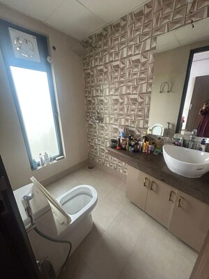 Bathroom in 2 BHK Apartment at GH-7 Crossings Republik, Vijay Nagar – for Rent