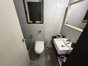 Bathroom in 2 BHK Apartment at Ashar Metro Towers, Vartak Nagar – for Sale