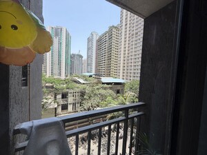 Balcony in 2 BHK Apartment at Ashar Metro Towers, Vartak Nagar – for Sale
