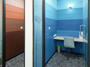 Bathroom in  Office Space at Supreme Business Park, Powai – for Rent