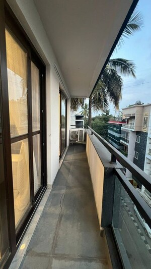 Balcony in 3 BHK Apartment at Accel CF, Cunningham Road – for Rent