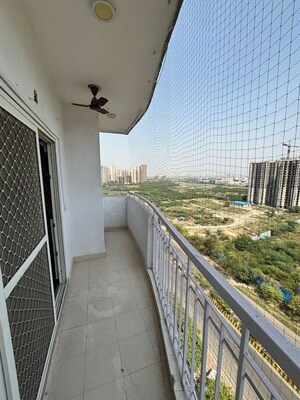 Balcony in 3 BHK Apartment at Antriksh Golf View - II, Sector 78 – for Rent