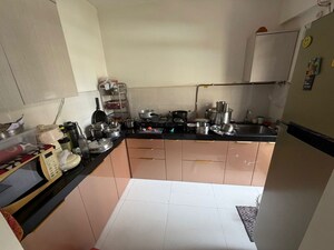 Kitchen in 2 BHK Apartment at Ashar Metro Towers, Vartak Nagar – for Sale