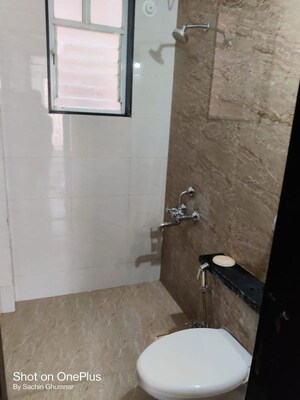 Bathroom in 2 BHK Apartment at Silveroak Shriyans Apartment, Punawale – for Rent
