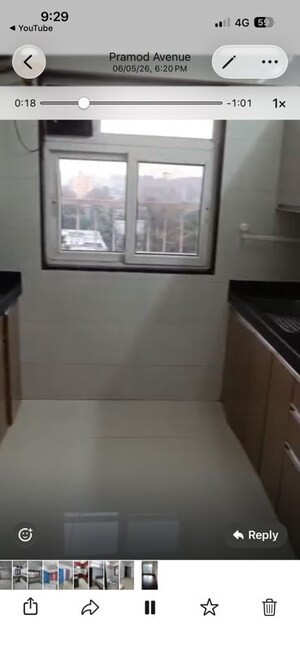 Kitchen in 3 BHK Apartment at Diamond Garden, Chembur – for Rent