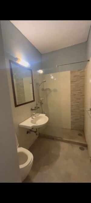Bathroom in 3 BHK Builder Floor at Soami Nagar – for Rent