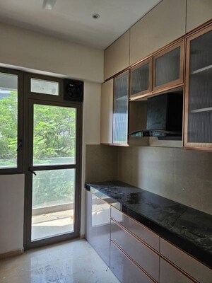 Kitchen in 3 BHK Apartment at Adani Ten BKC, Bandra East – for Rent