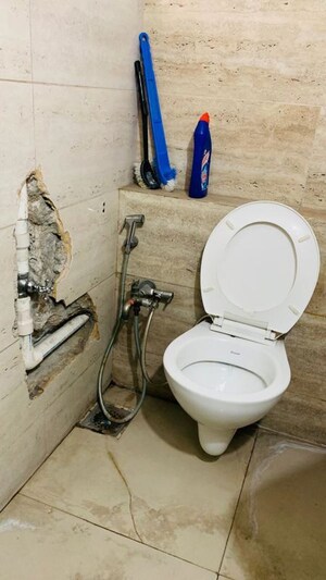 Bathroom in  Office Space at Diwalipura – for Rent