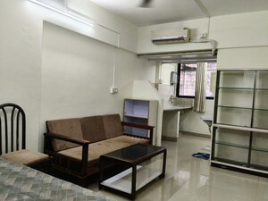 Living Room in 1 RK Apartment at Krishna Galaxy Santacruz, Santacruz East – for Rent